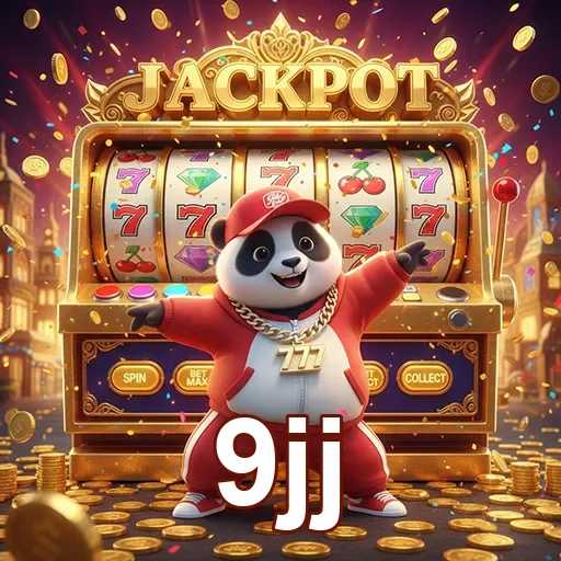 Jackpot Panda Slot na 9jj, mostrando um divertido tema de panda em caça-níqueis.